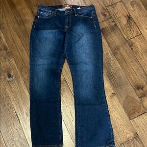 Women's 10/31 Lucky Brand Sofia Boot Blue Jeans